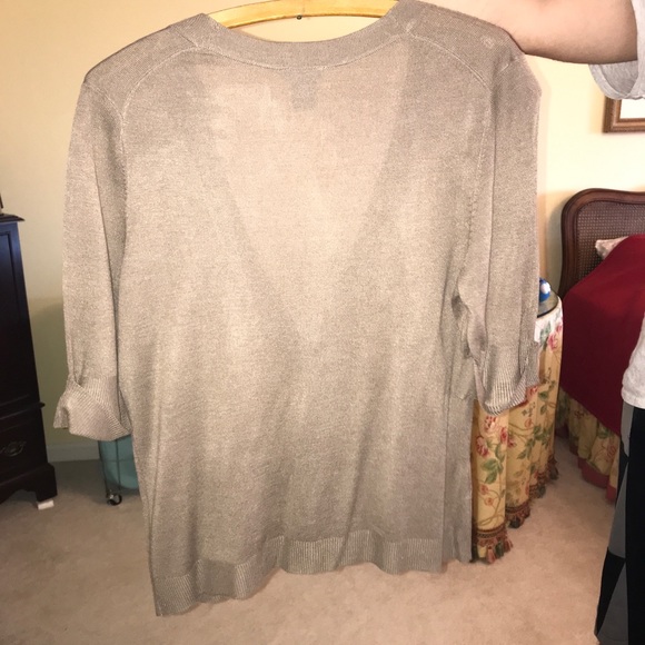 ANN TAYLOR Half Sleeve Cardigan - Picture 4 of 4